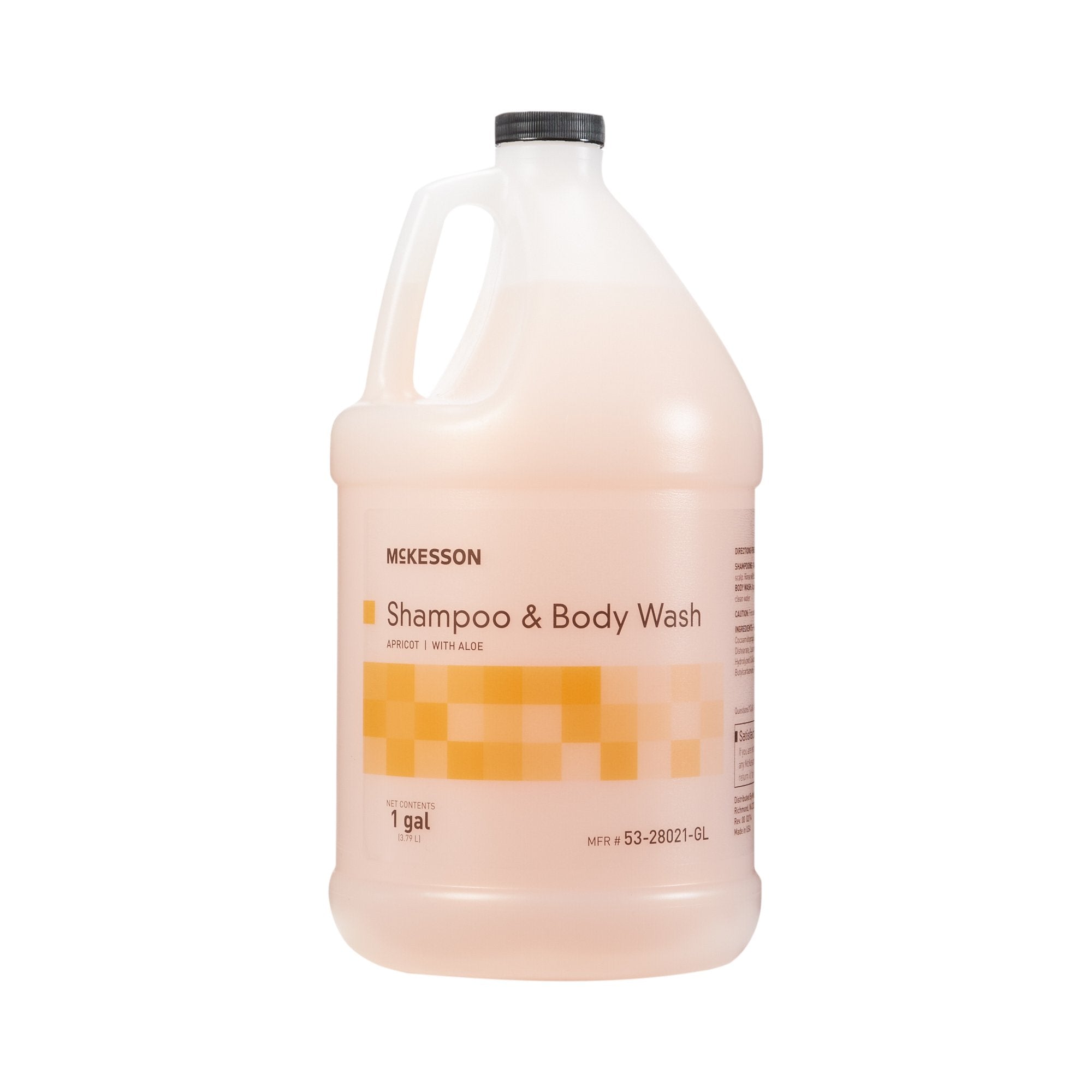 Shampoo and Body Wash McKesson 1 gal. Jug Apricot Scent, Packaging Type- Case