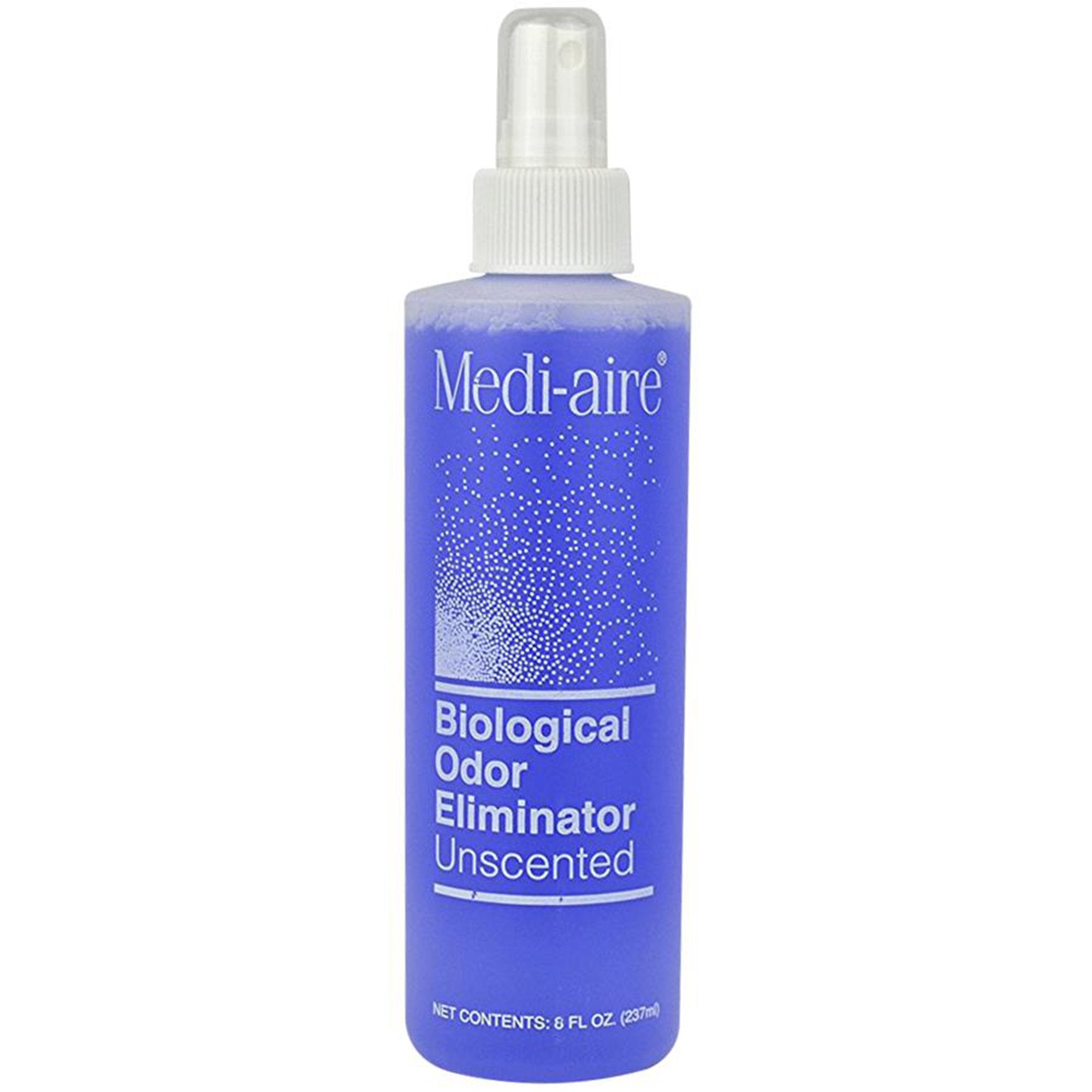 Deodorizer Medi-aire Biological Odor Eliminator Liquid 8 oz. Bottle Unscented, Packaging Type- Case