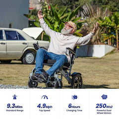 v53 top selling power wheelchair 10ah