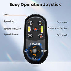 Joystick control display panel for V81 carbon foldable electric wheelchair with labeled buttons