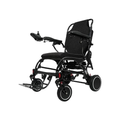 Foldable carbon power wheelchair with 12Ah battery