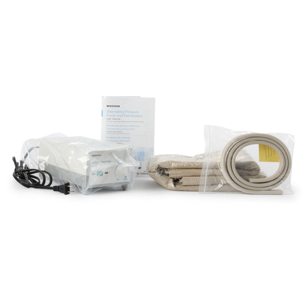 Variable Pressure Pump and Mattress Pad System McKesson Pressure Redistribution 78 L X 36 W Inch For Mattresses