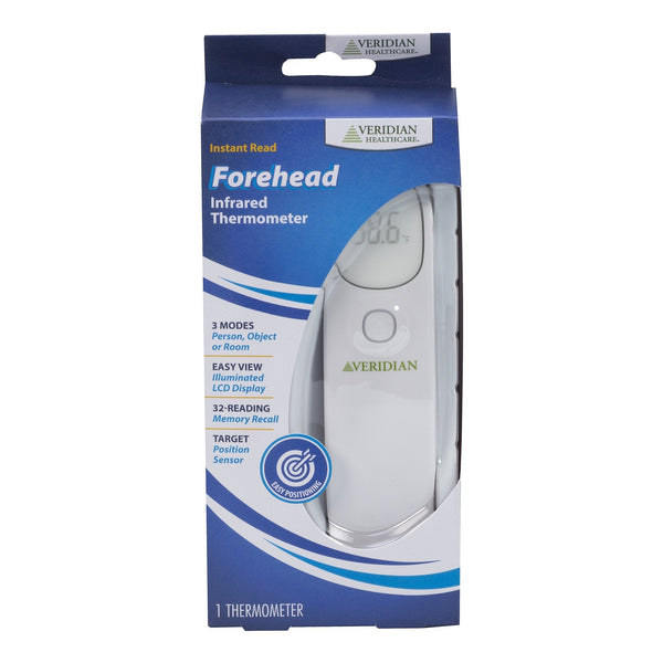 Non Contact Skin Surface Thermometer Veridian Infrared Skin Probe Handheld