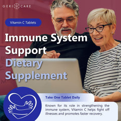 Vitamin C supplement Geri Care ascorbic acid