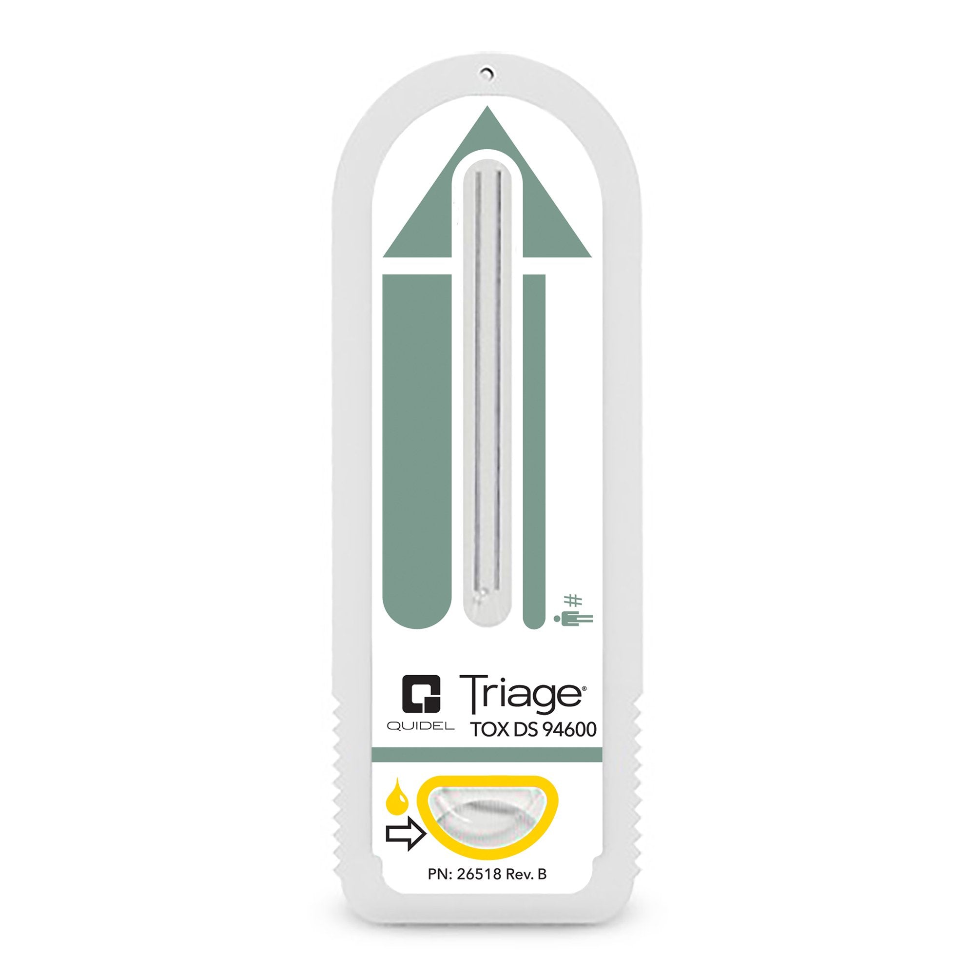 Drugs of Abuse Test Kit Triage TOX Drug Screen AMP, BAR, BZO, COC, mAMP/MET, MTD, OPI, THC, TCA 25 Tests CLIA Non-Waived, Packaging Type- Box