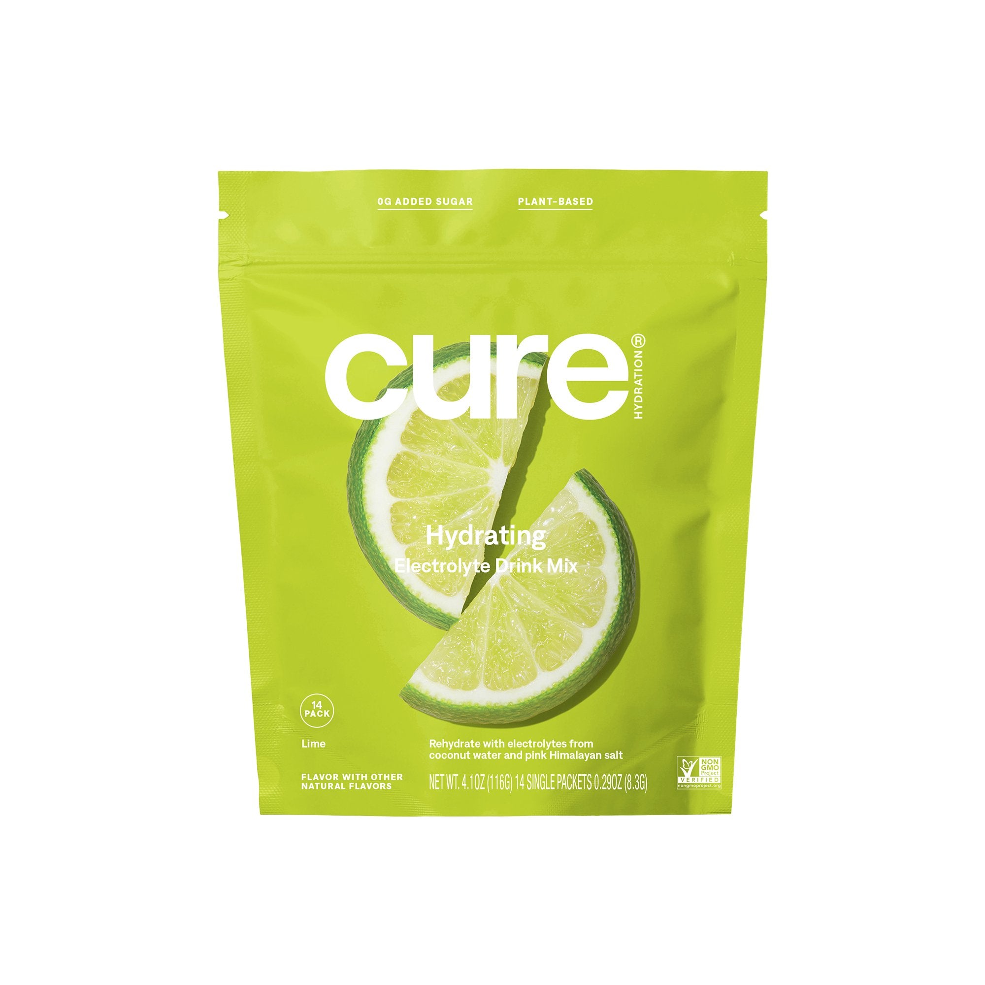 Oral Electrolyte Solution Cure Lime Flavor 8.30 oz. Electrolyte, Packaging Type- Case