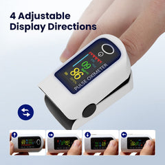 VOCIC AT10 Finger Pulse Oximeter - PR and PI Readings