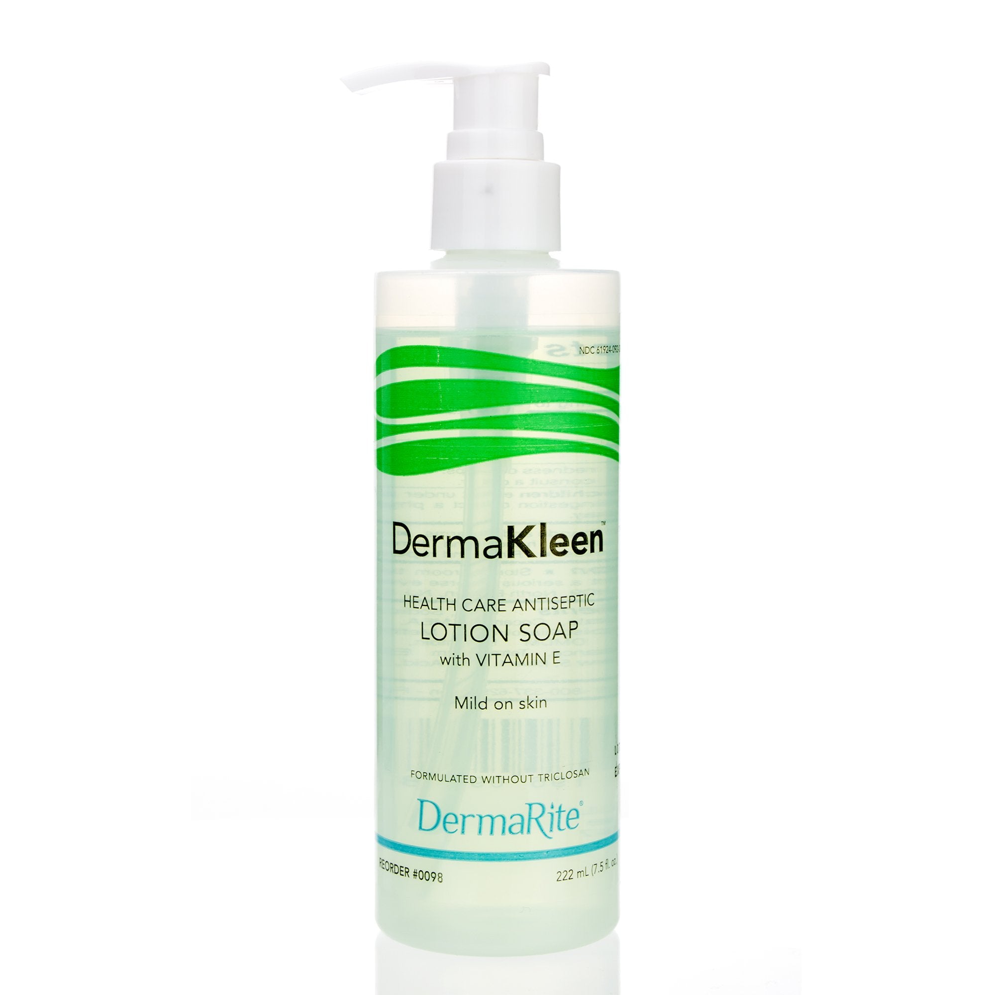 Antimicrobial Soap DermaKleen Lotion 7.5 oz. Pump Bottle Scented, Packaging Type- Case