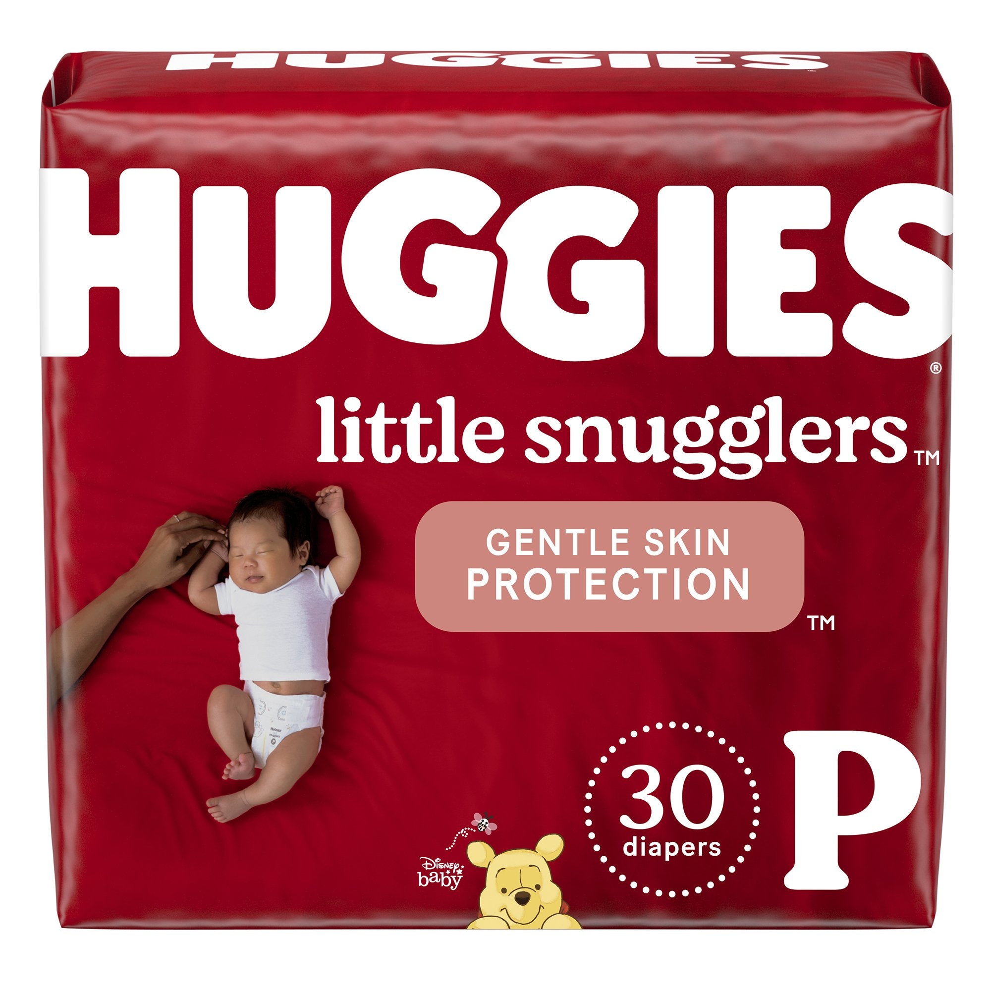 Unisex Baby Diaper Huggies® Little Snugglers Preemie Disposable Heavy Absorbency