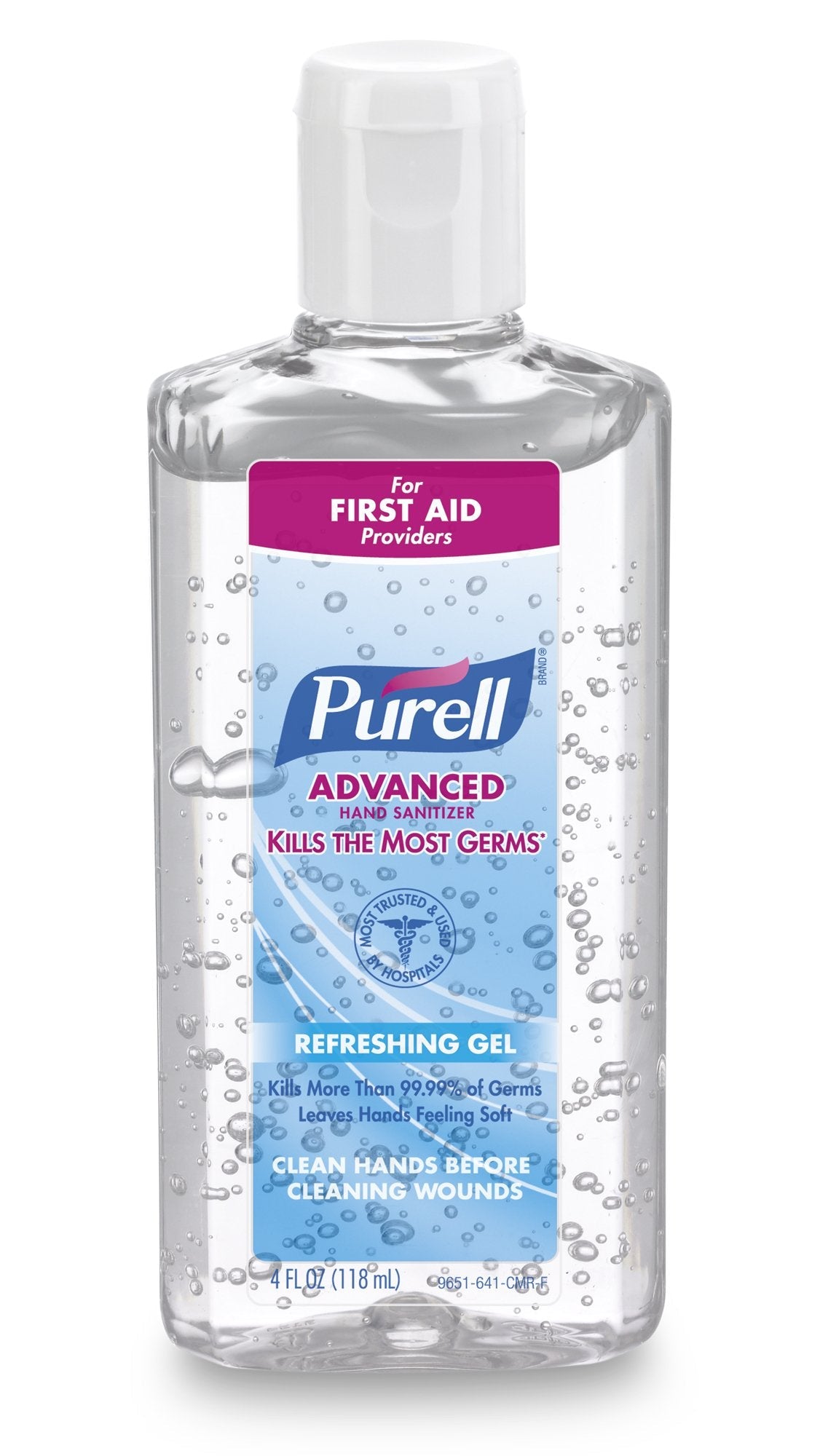 Hand Sanitizer Purell Advanced 4.25 oz. Ethyl Alcohol Gel Bottle