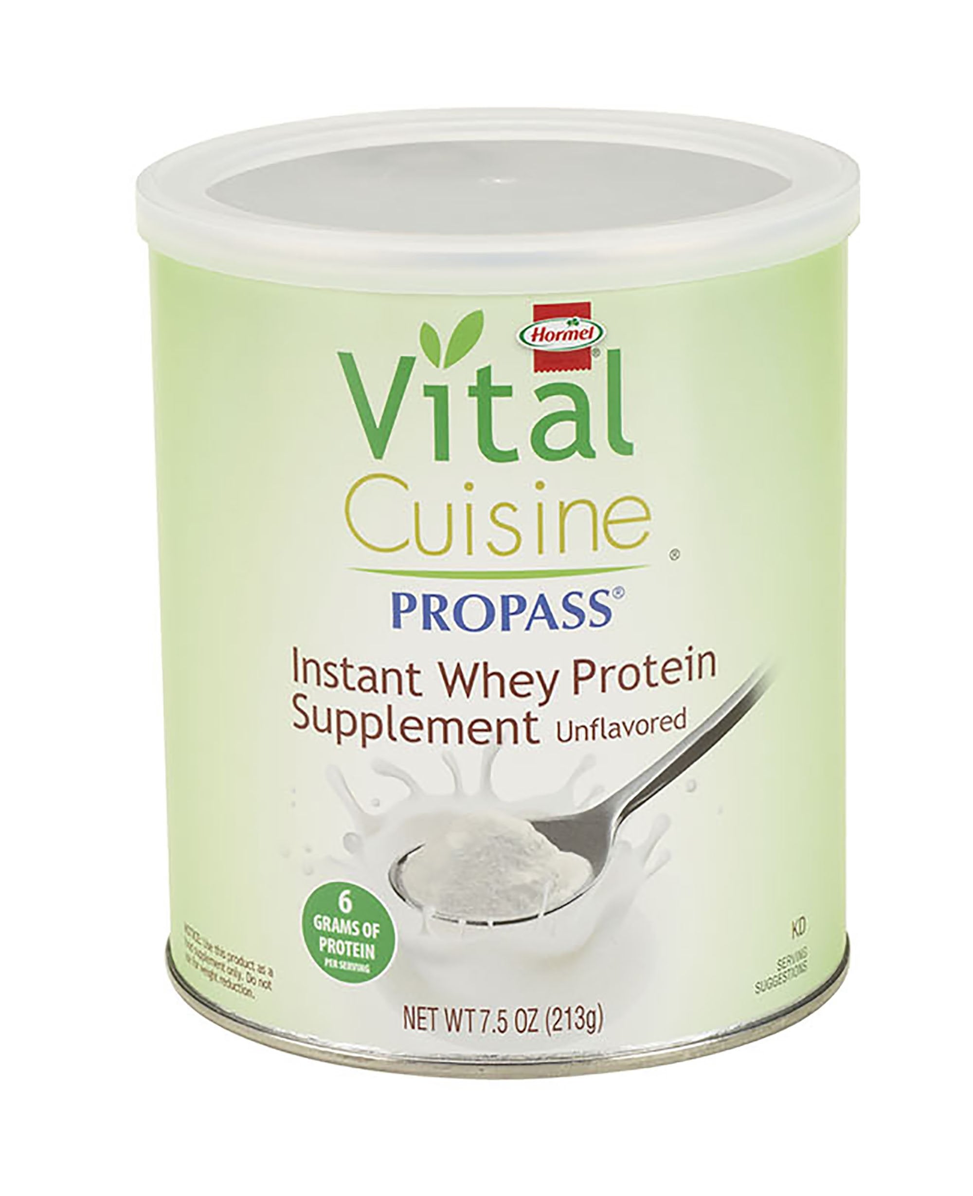 Oral Supplement Hormel Vital Cuisine PROPASS Unflavored Powder 7.5 oz. Can, Packaging Type- Case