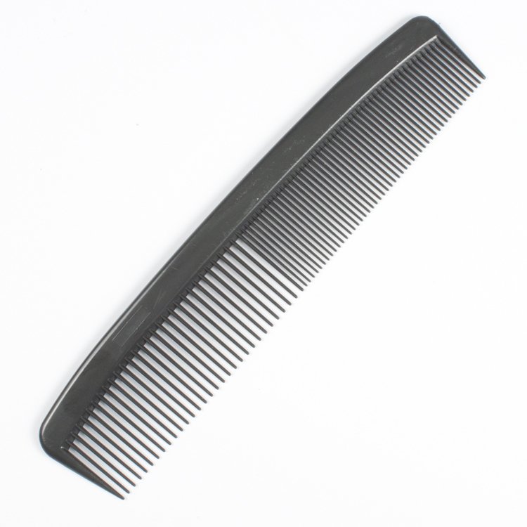 Comb 5 Inch Black Plastic, Packaging Type- Box