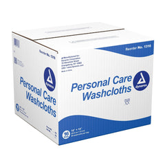 washcloth dynarex 12 x 13 inch white disposable packaging type case