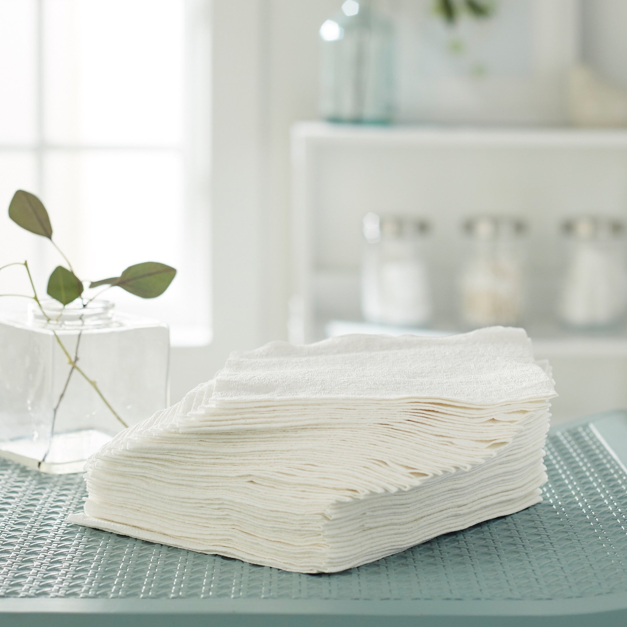washcloth mckesson 13 x 13 inch white disposable packaging type case