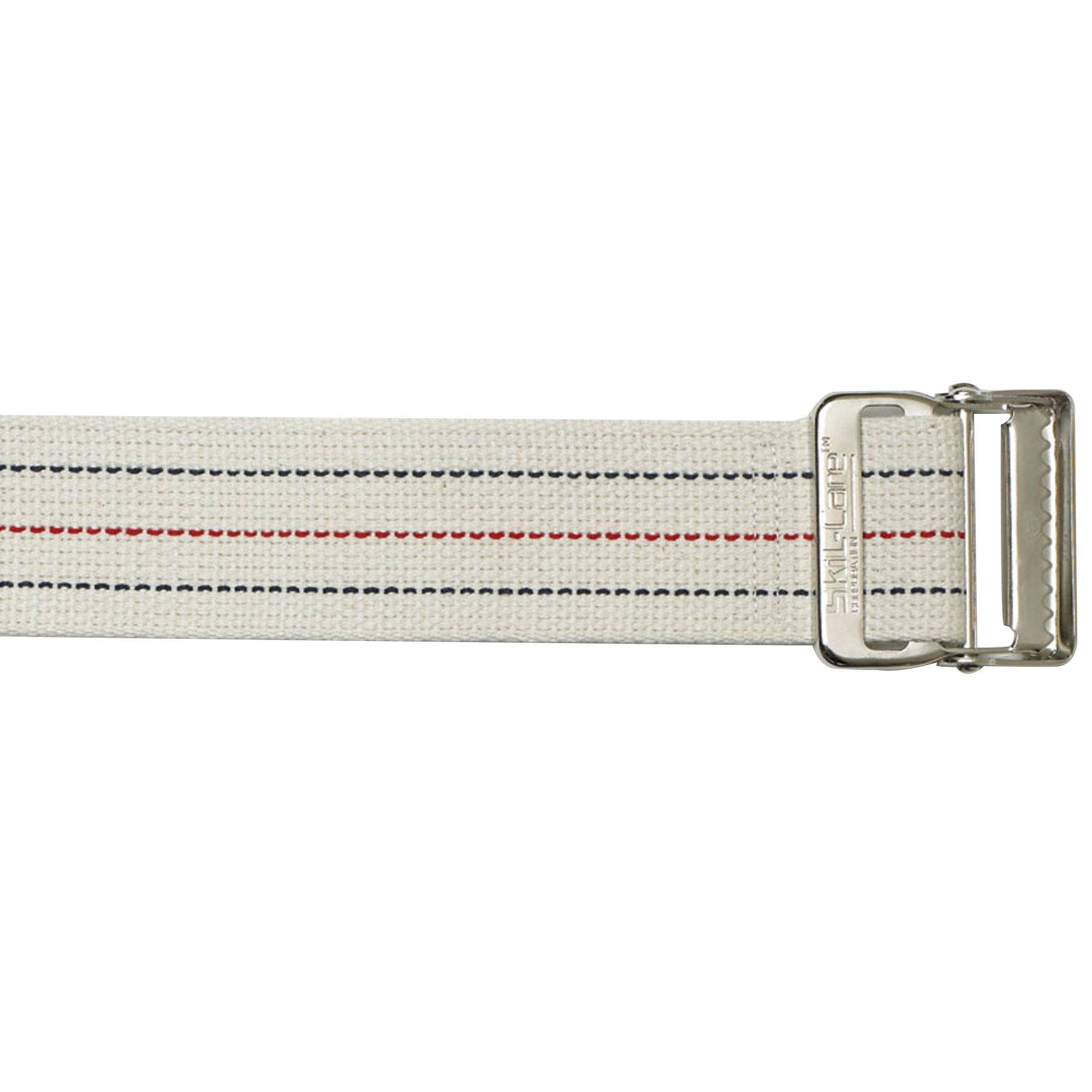 Gait Belt SkiL-Care 60 Inch Length Pinstripe Cotton