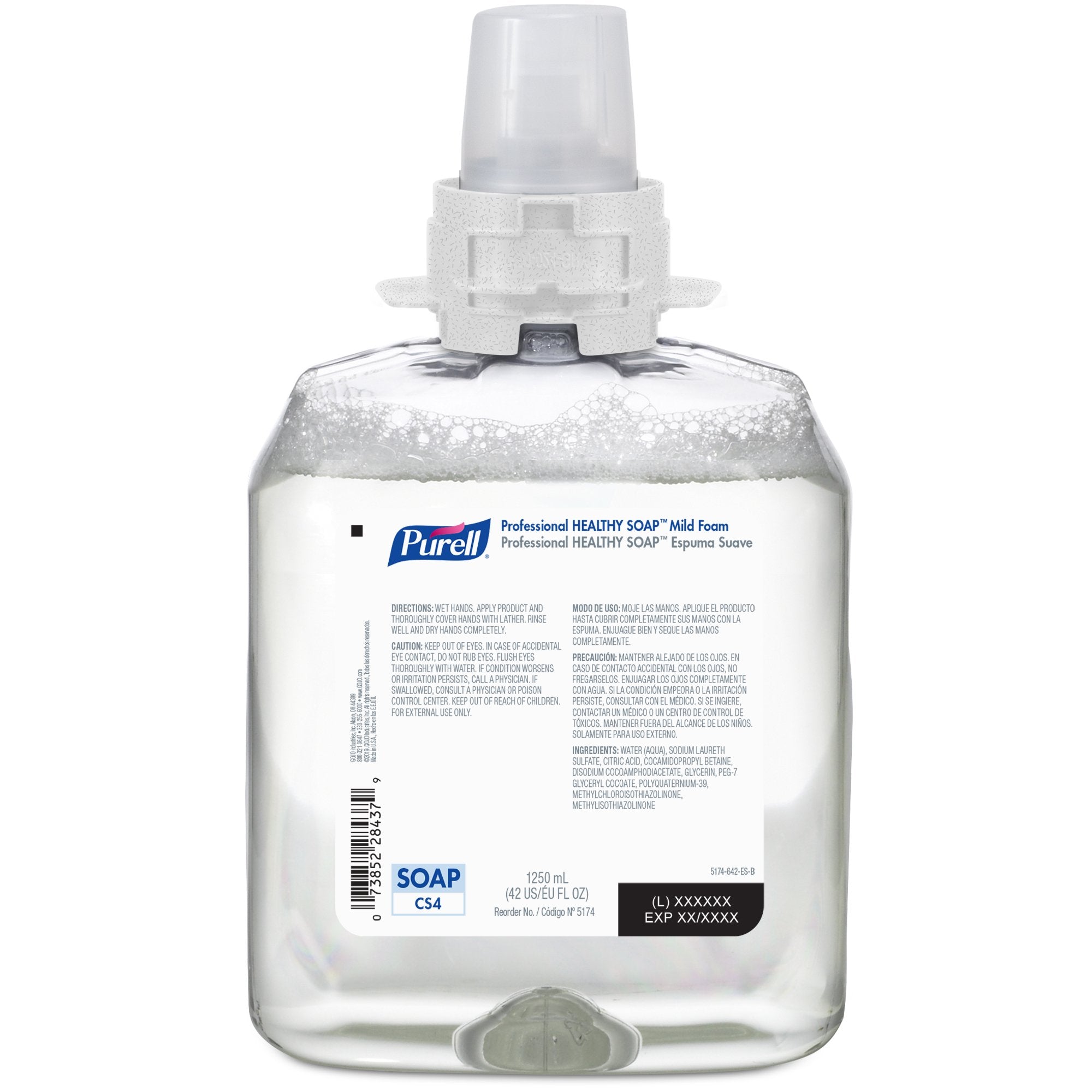 Soap Purell Healthy Soap Foaming 1,200 mL Dispenser Refill Bottle Scented, Packaging Type- Case