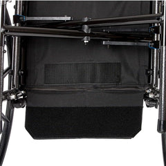 Cruiser X4 Wheelchair with Flip-back, removable arm and swing-away footrests or elevating leg rests ,8" front Wheels ,300 lbs Weight Capacity ,16" (W) x 16" - 18" (D) ,CX418ADFAELR