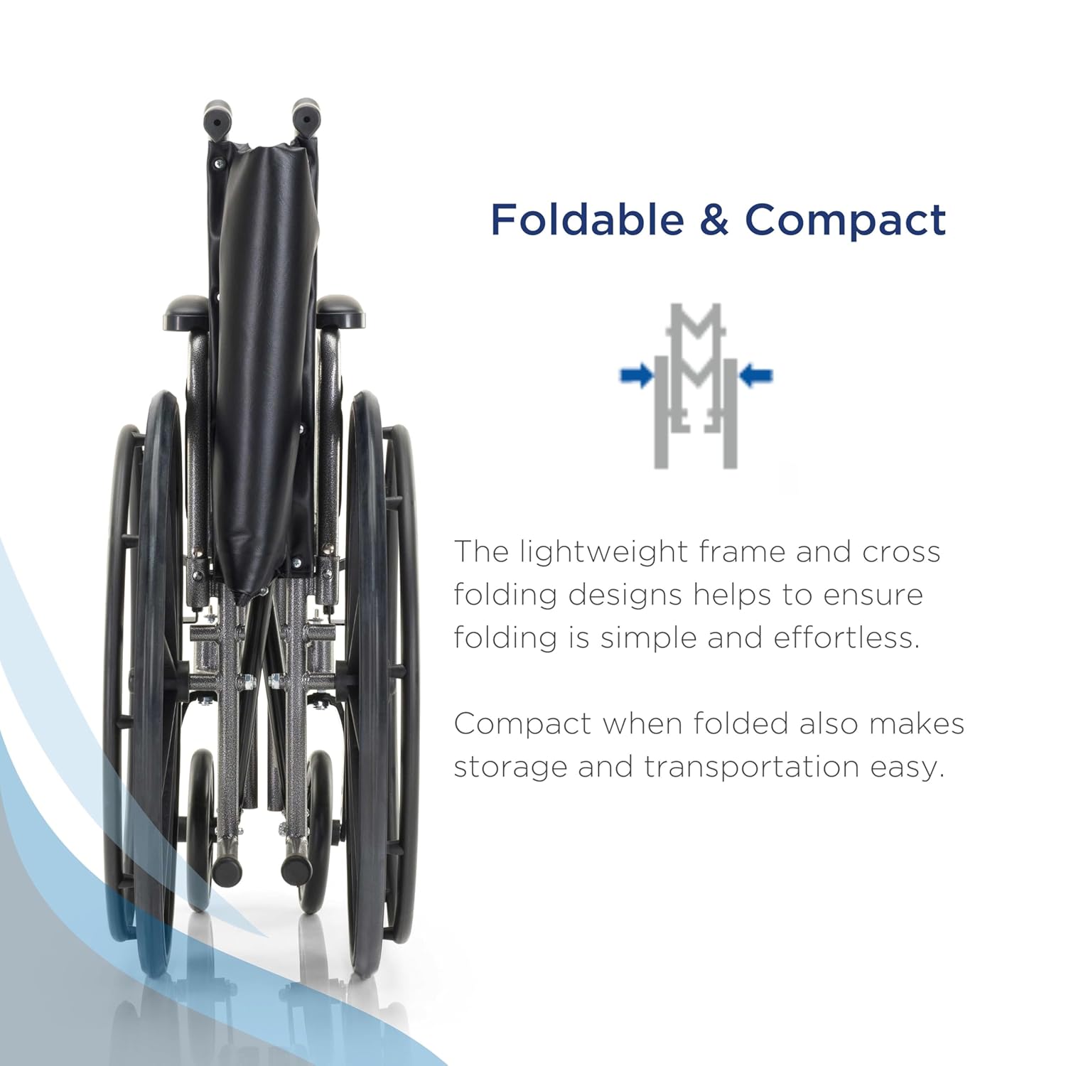 wheelchair econ rem desk arms 20 w elrs dual axle