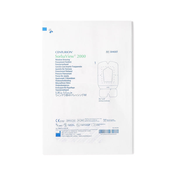 Window Dressing Sorbaview SHIELD Fabric / Film 3 3/4 X 5 Inch Sterile