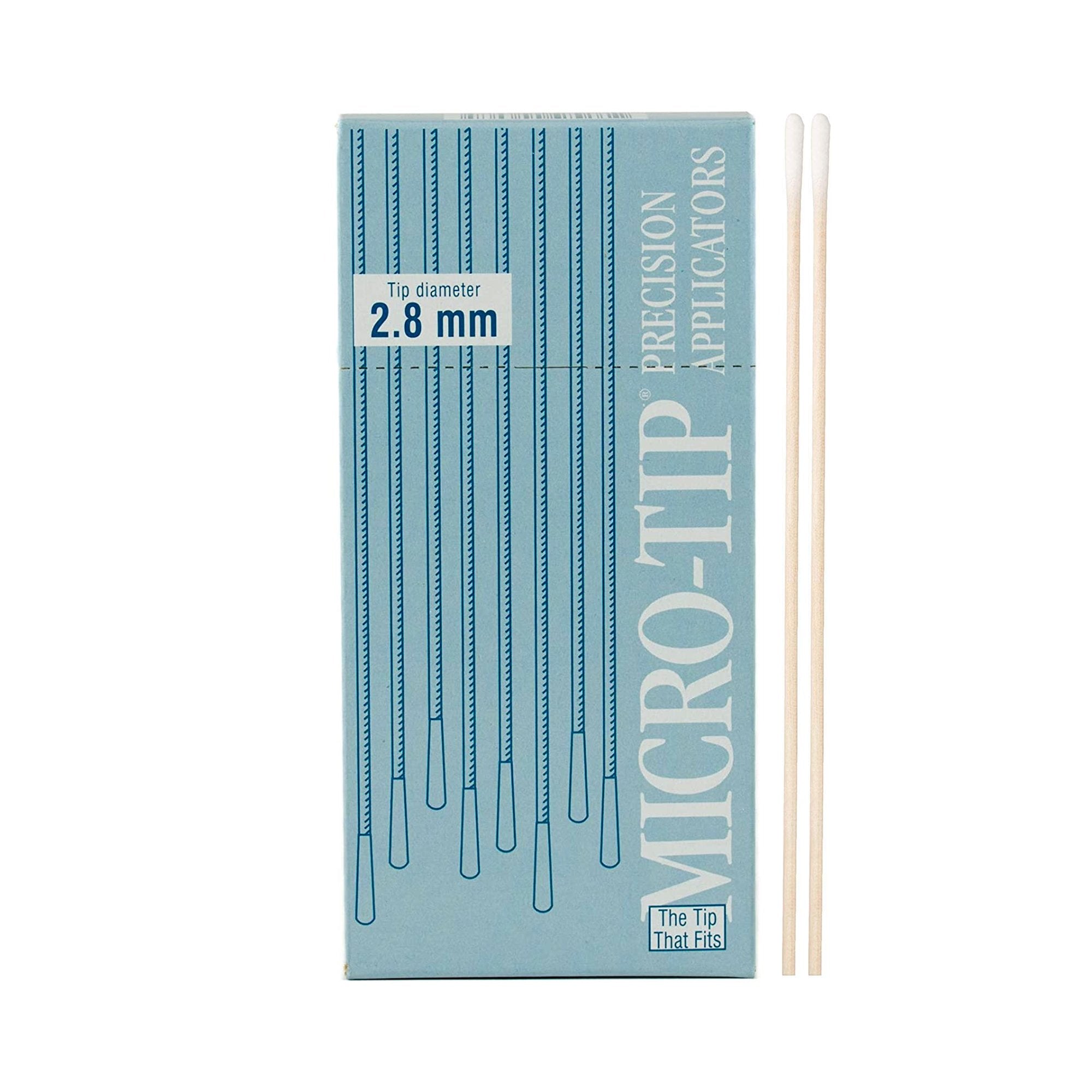 Swabstick Micro-Tip Cotton Tip Wood Shaft 6 Inch NonSterile 200 per Pack, Packaging Type- Box