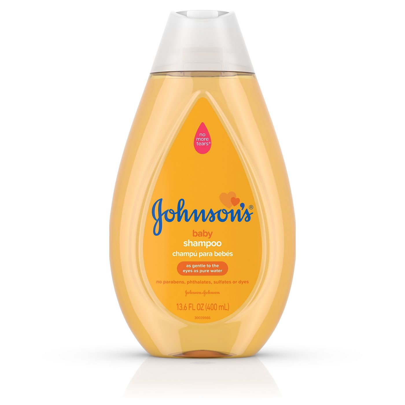 Baby Shampoo Johnson's no more tears 13.6 oz. Flip Top Bottle Scented, Packaging Type- Case