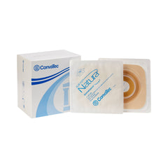 Ostomy Barrier Sur Fit Natura Precut, Standard Wear Stomahesive Adhesive 45 mm Flange Sur Fit Natura System Hydrocolloid 1 Inch Opening 4 X 4 Inch