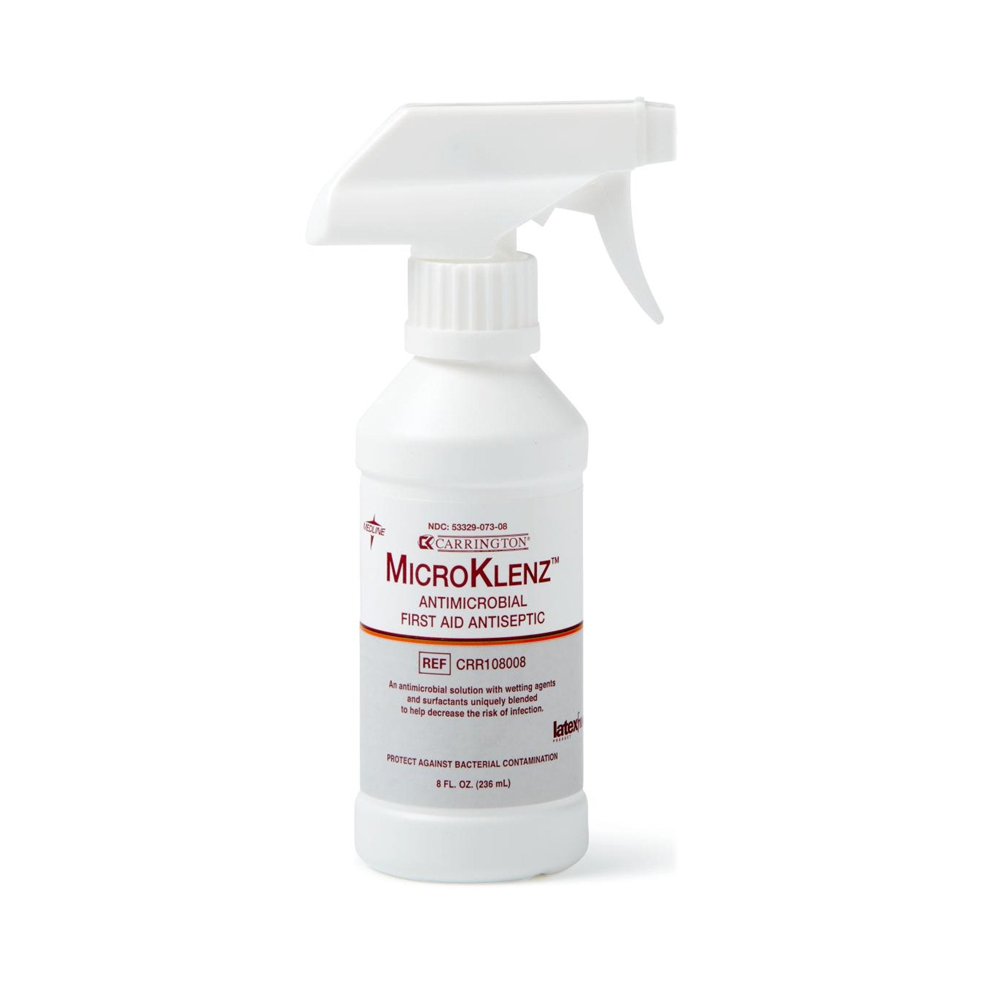 Wound Cleanser Microklenz 8 oz. Spray Bottle NonSterile Antimicrobial