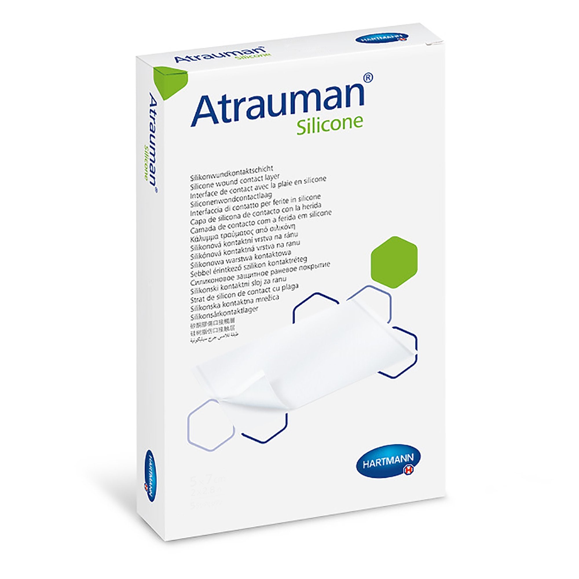 Wound Contact Layer Dressing Atrauman Silicone 3 X 4 Inch Sterile