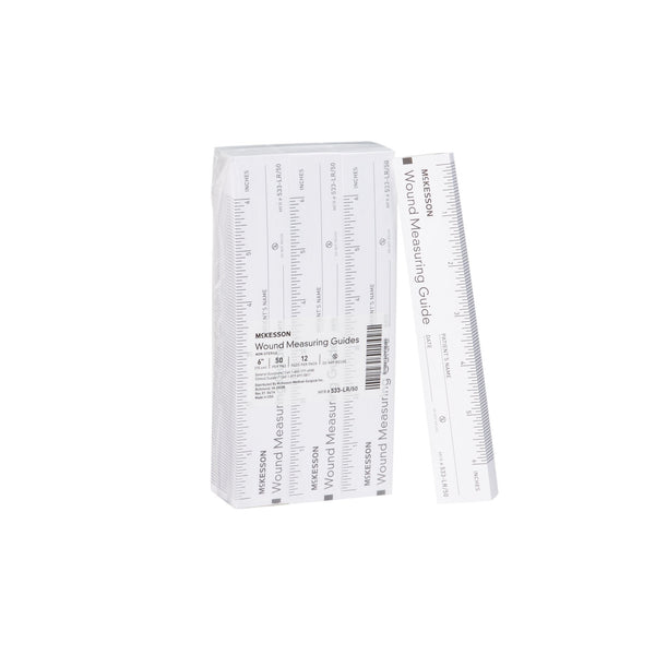 Wound Measuring Guide McKesson 6 Inch Length Paper NonSterile