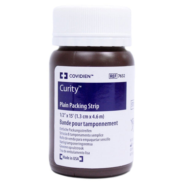 Wound Packing Strip Curity Non impregnated 1/2 Inch X 5 Yard Sterile
