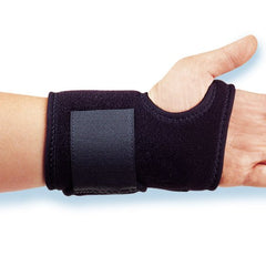 Wrist Brace Gel Wrist Wrap Mineral Oil / Neoprene / OK Cloth Left Hand Black One Size Fits Most
