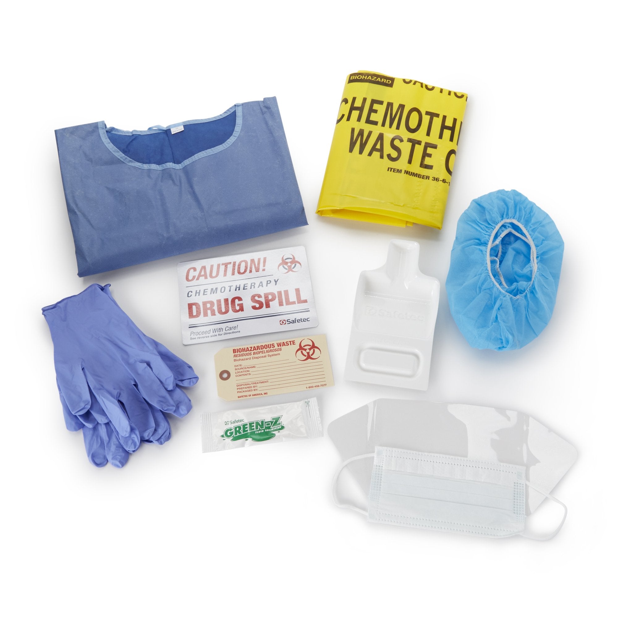 Chemotherapy Spill Kit, Packaging Type- Case