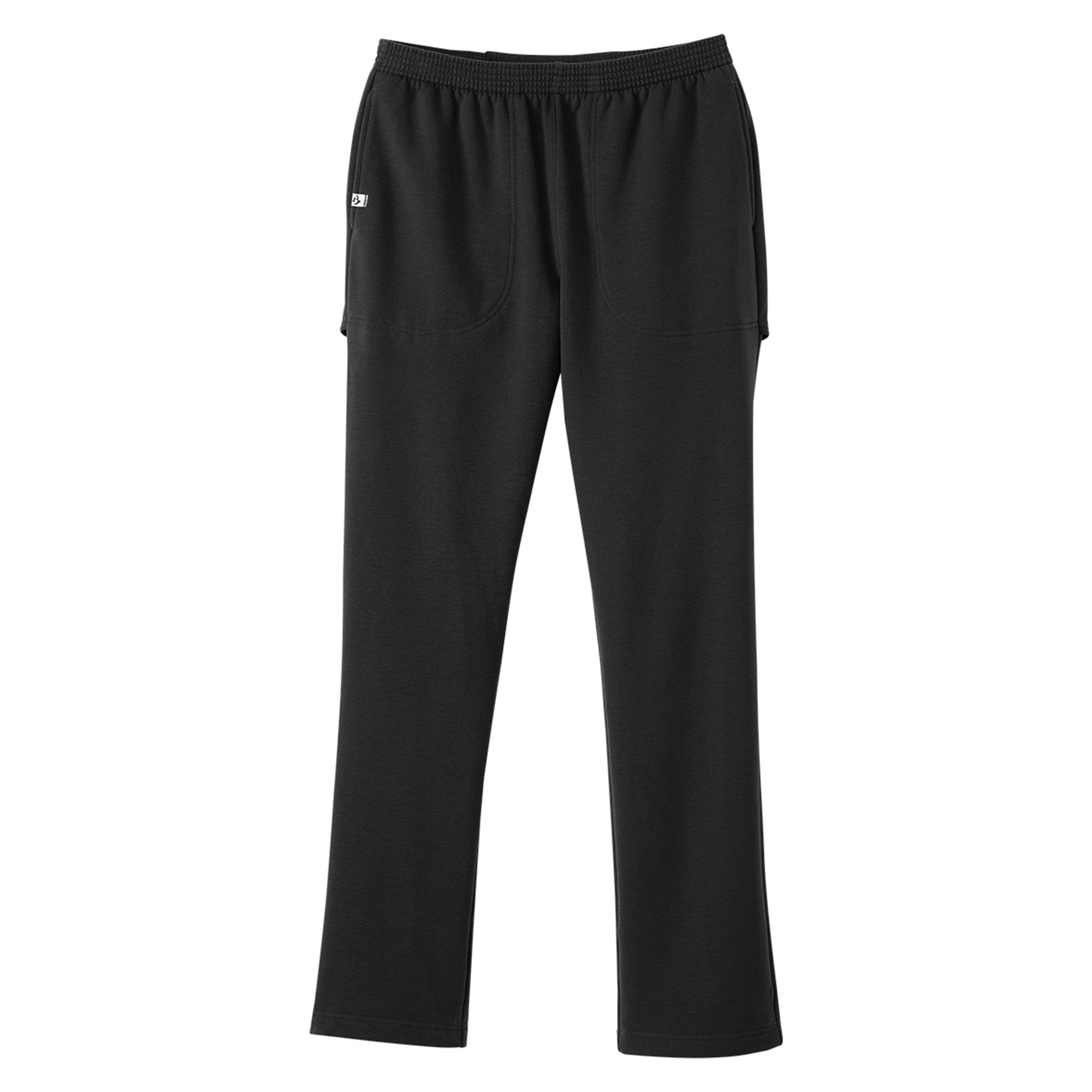 Adaptive Pants Silverts Open Back Large Black Female