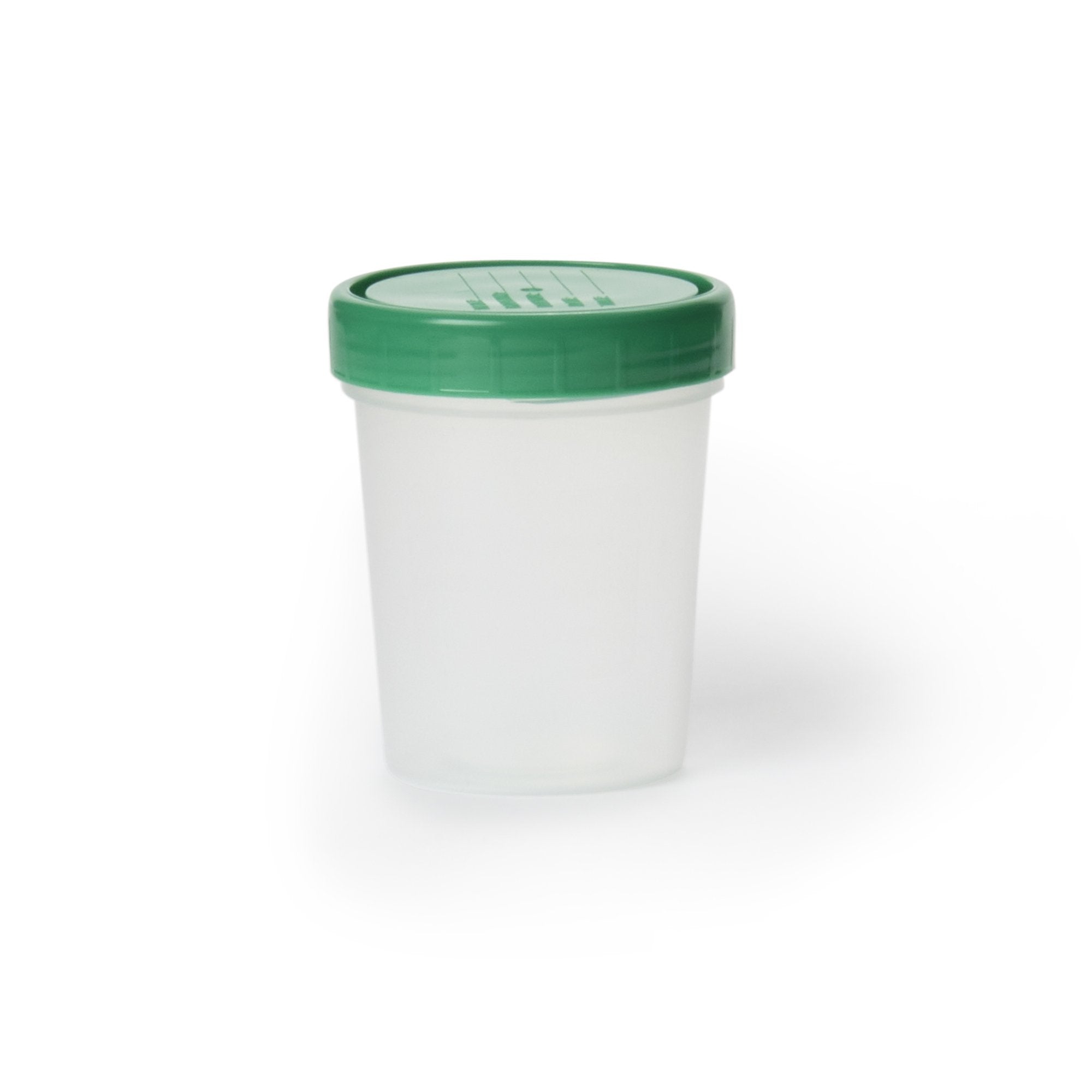 Specimen Container AMSure 120 mL (4 oz.) Screw Cap Unprinted NonSterile, Packaging Type- Case