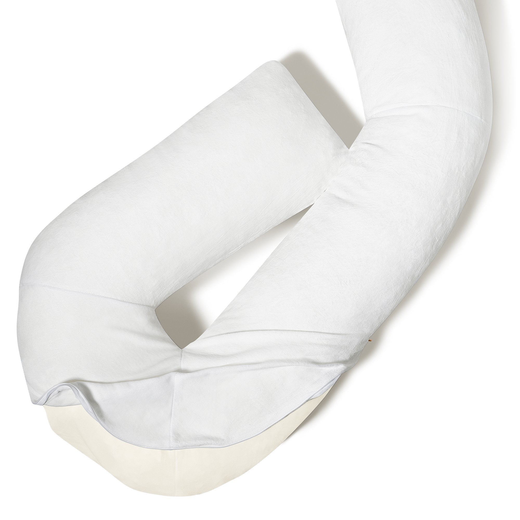 Body Pillow Cover MedCline Small, White