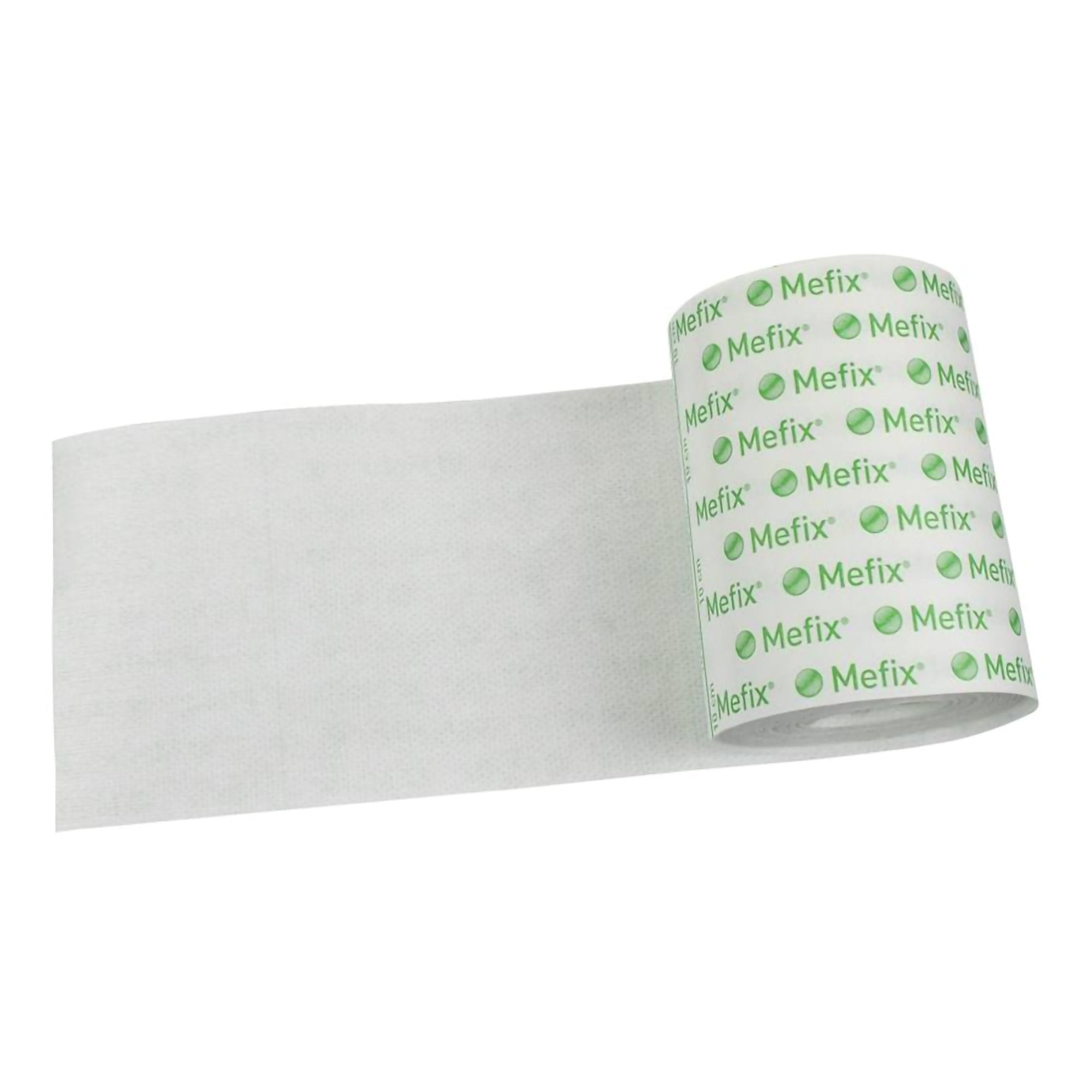 Perforated Dressing Retention Tape with Liner Mefix White 6 Inch X 11 Yard Nonwoven Spunlace Polyester NonSterile, Packaging Type- Box