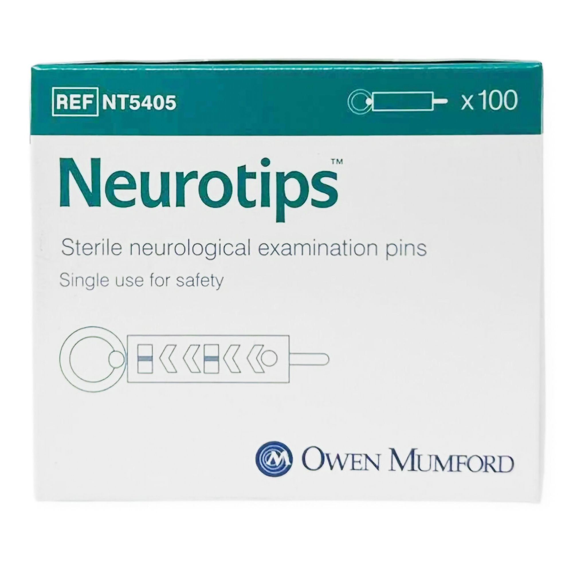 Neurotips Neurological Examination Pin, Packaging Type- Box