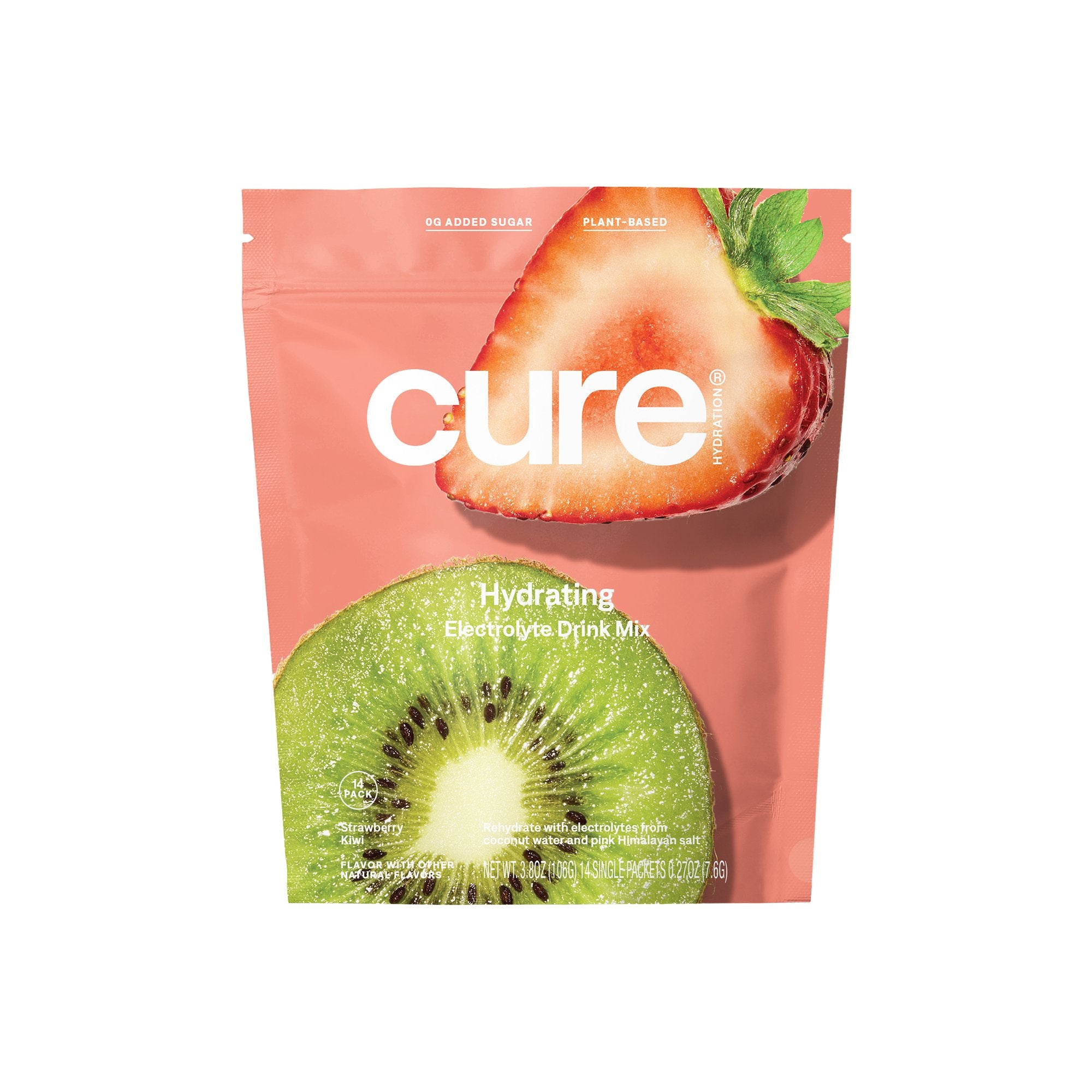 Oral Electrolyte Solution Cure Strawberry Kiwi Flavor 8.30 Gram Electrolyte, Packaging Type- Case