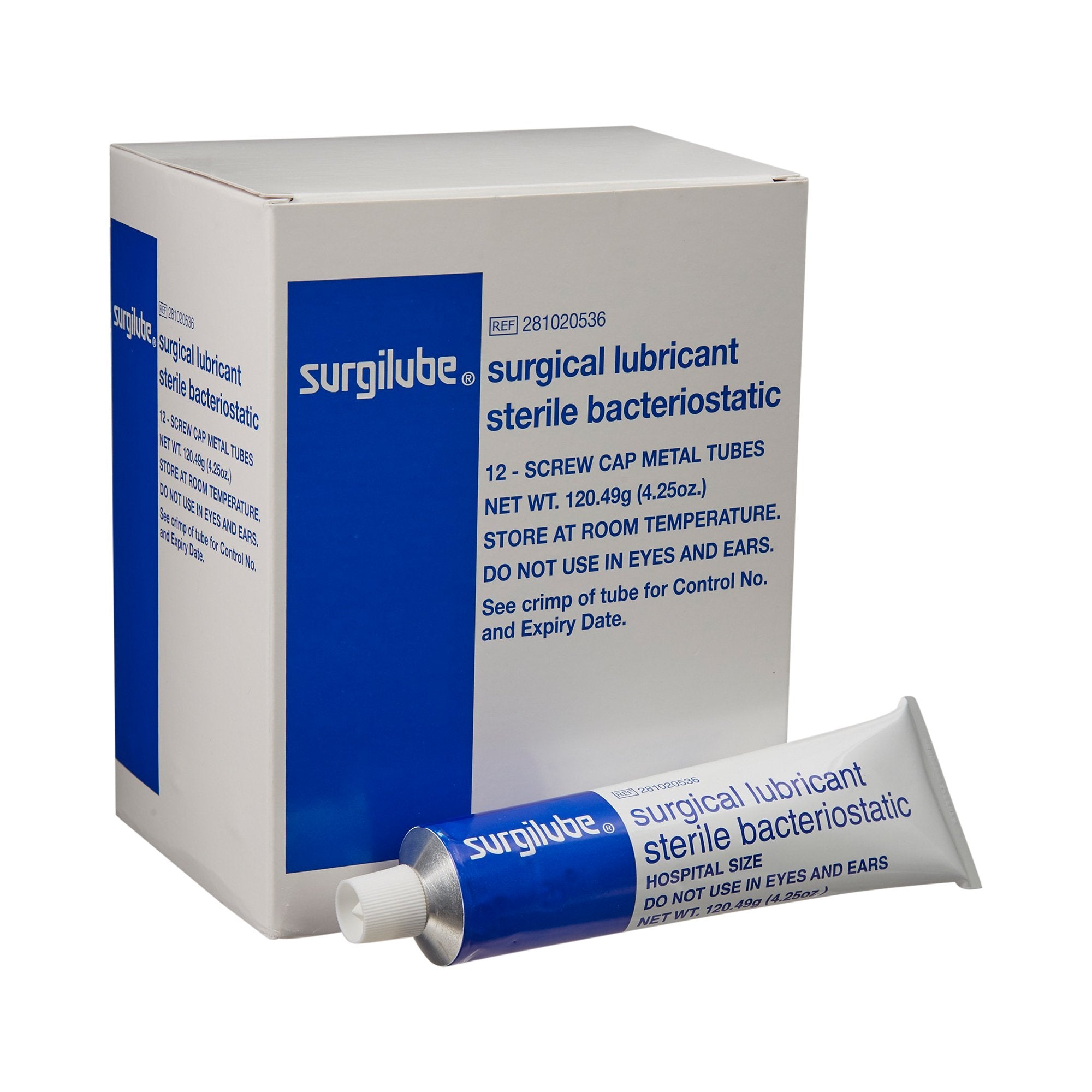 Lubricating Jelly - Carbomer free Surgilube 4.25 oz. Tube Sterile, Packaging Type- Box