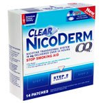 Stop Smoking Aid Nicoderm CQ 14 mg Strength Transdermal Patch, Packaging Type- Box