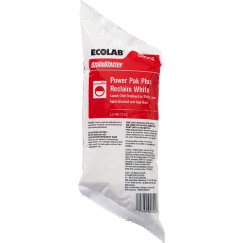 Laundry Stain Remover StainBlaster Power Pak Reclaim White 1.2 lbs. Bag Powder Floral Scent, Packaging Type- Case