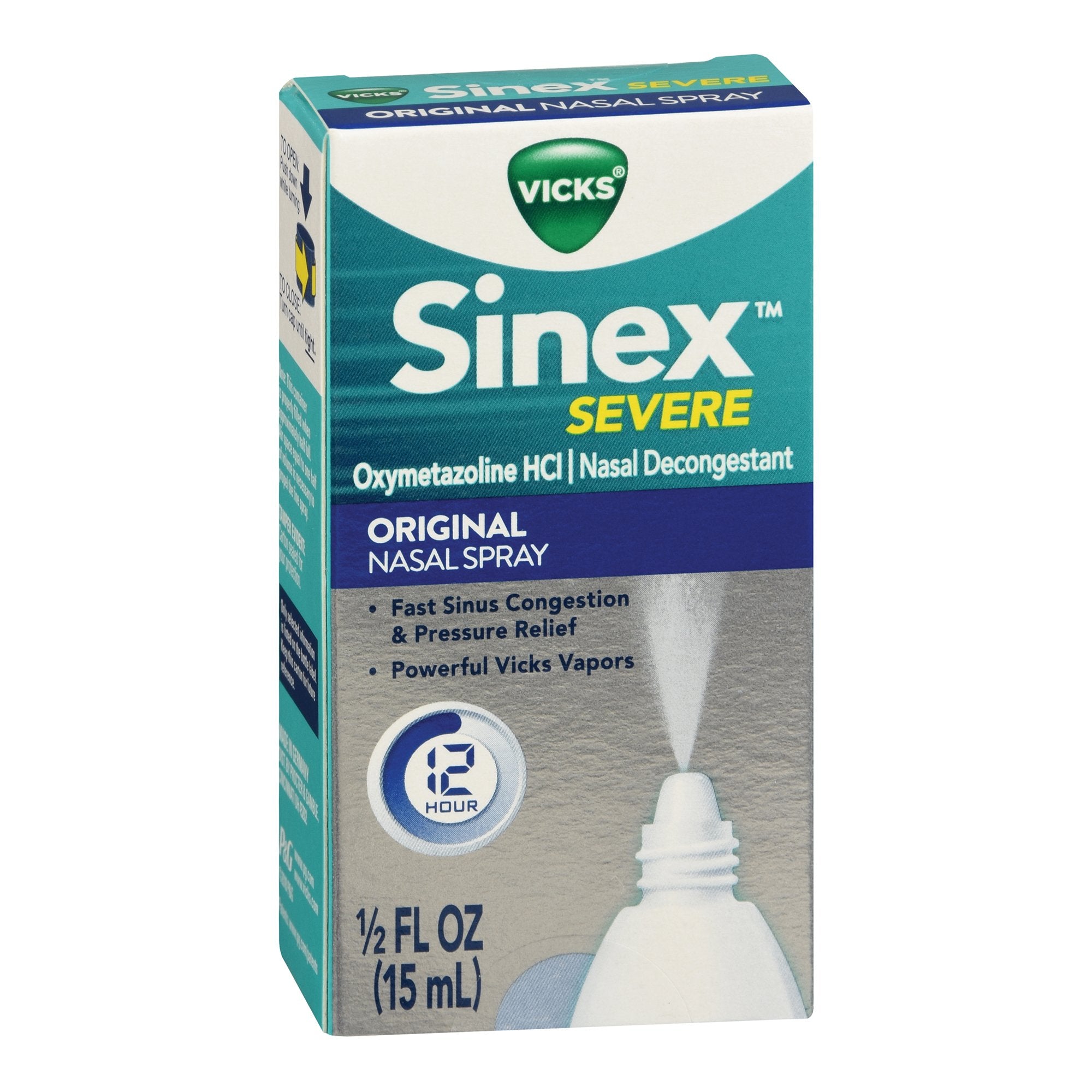 Cold and Cough Relief Vicks® Sinex® 0.05% Strength Nasal Spray