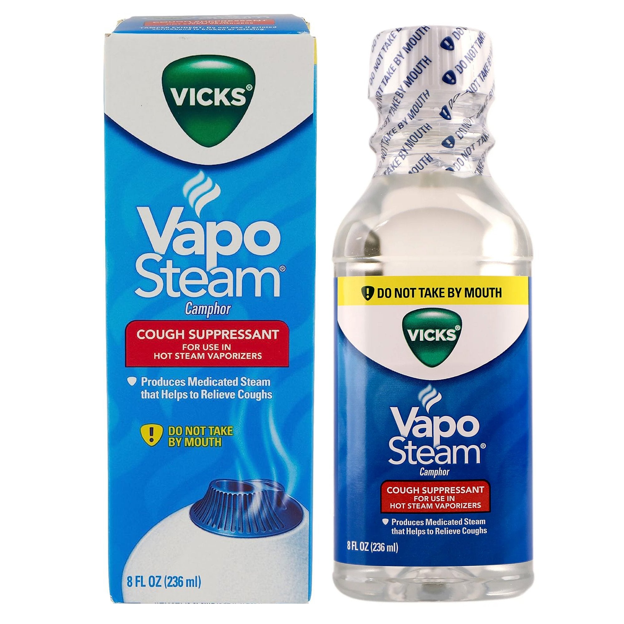 Cough Suppressent Vicks® VapoSteam® Inhalation Solution 8 oz.