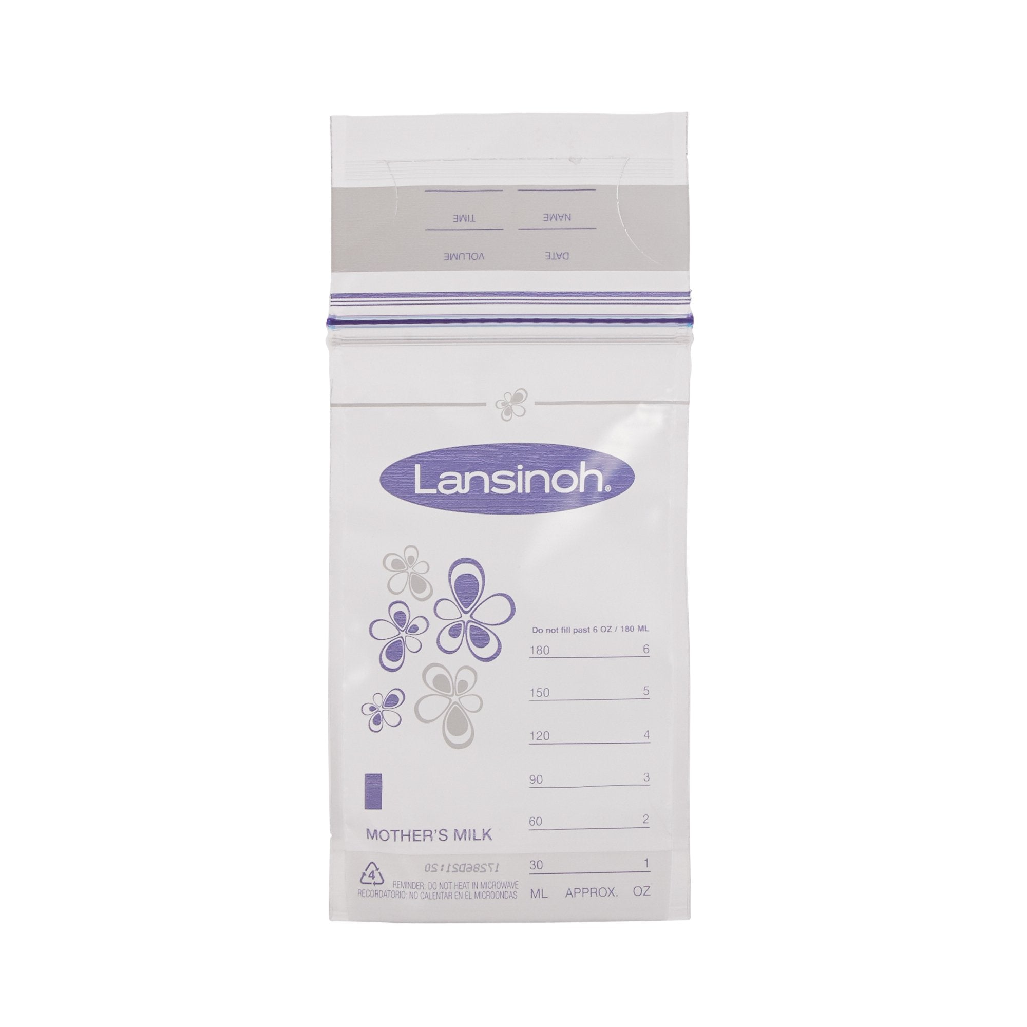 Breast Milk Storage Bag Lansinoh 6 oz., Packaging Type- Case