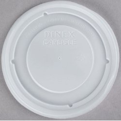 Bowl Lid Dinex Translucent Polystyrene Disposable