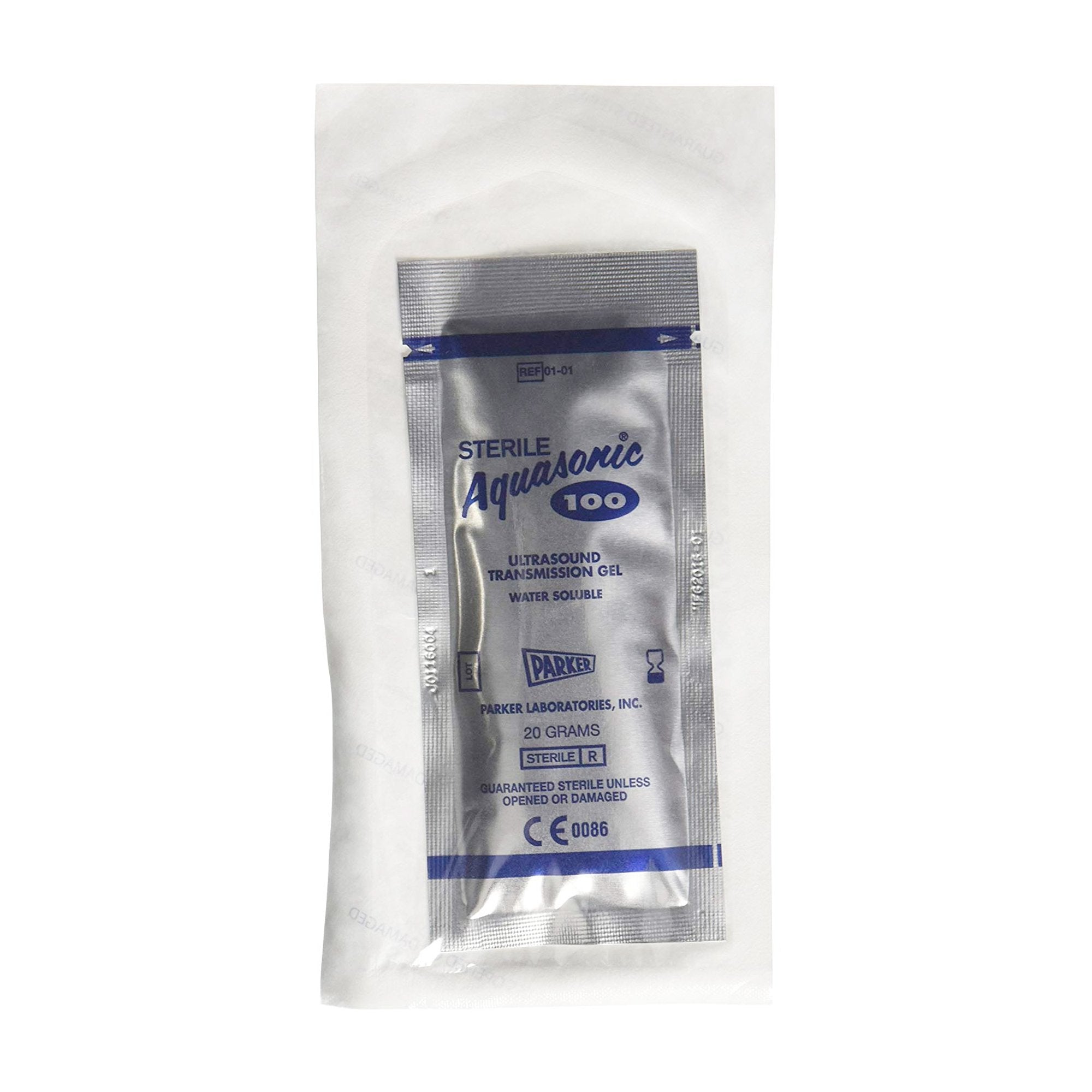 Ultrasound Gel Aquasonic High Viscosity 20 Gram Packet OR Sterile, Packaging Type- Box