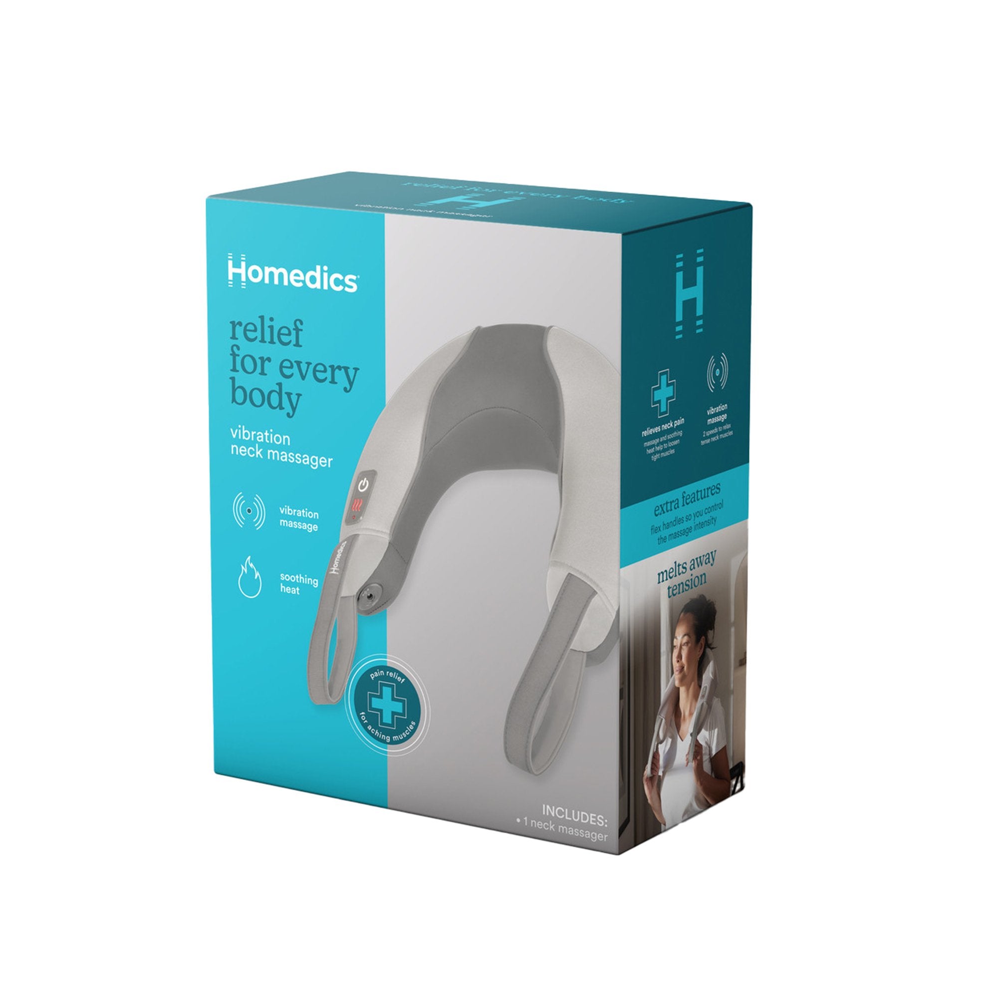 Hand-Held Neck Massager with Heat HoMedics® Pro Therapy