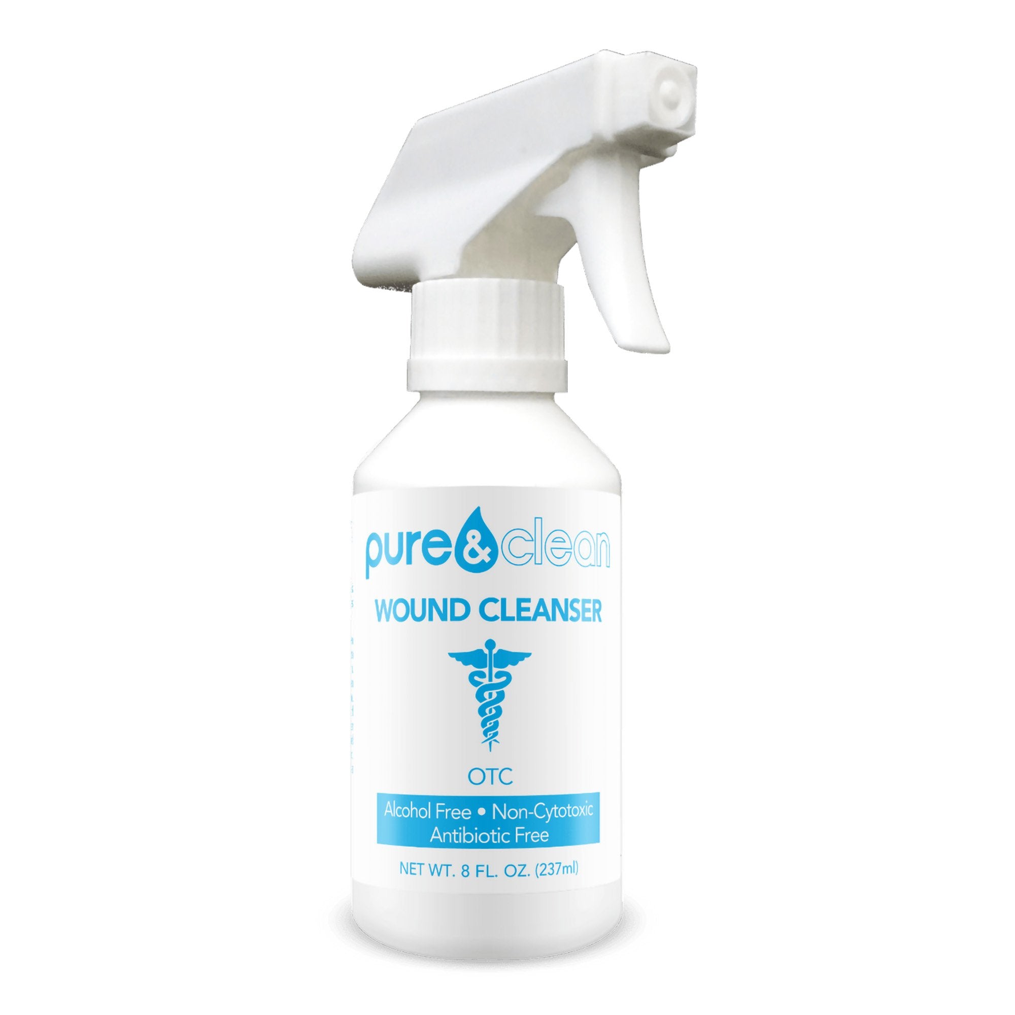 Wound Cleanser Pure&Clean 8 oz. Spray Bottle NonSterile Antimicrobial, Packaging Type- Box