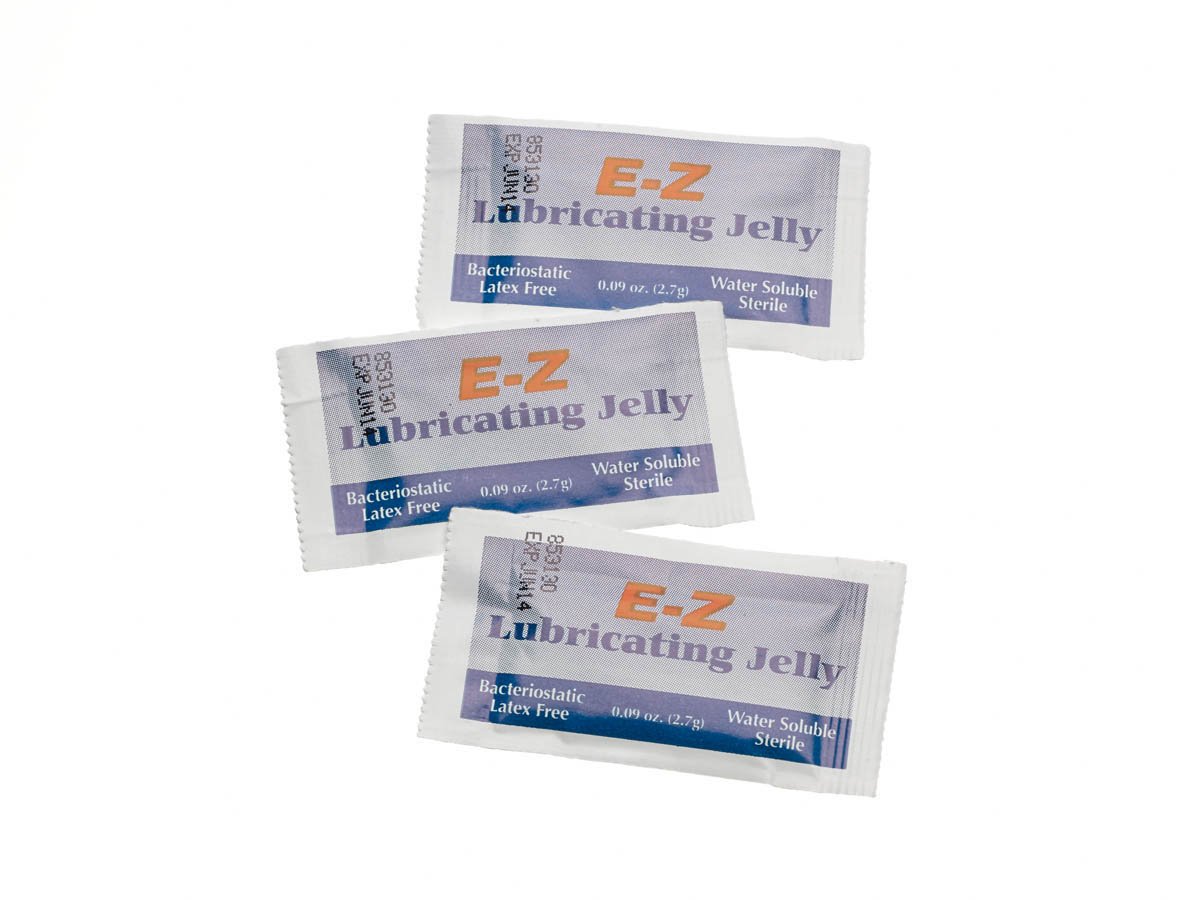 Lubricating Jelly E-Z 2.7 Gram Individual Packet Sterile, Packaging Type- Box