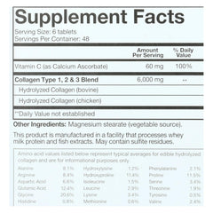 youtheory collagen type 1 and 2 and 3 290 tablets